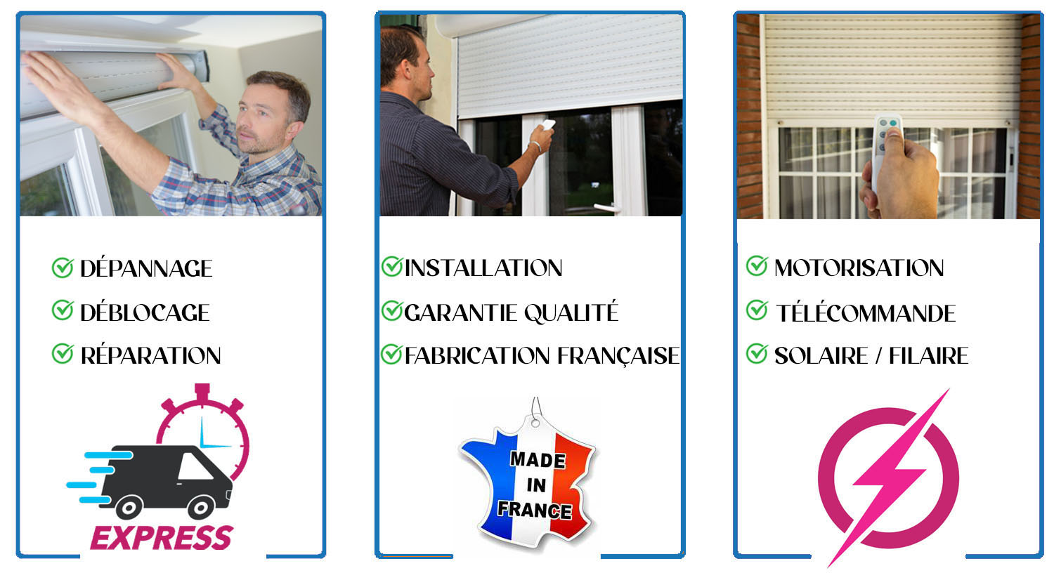 Depannage volet roulant Les Mureaux